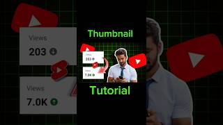 Thumbnail Tutorial (EASY)✓ viral Thumbnail Editing