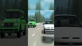 Trains vs Cars – BeamNG.Drive #shorts