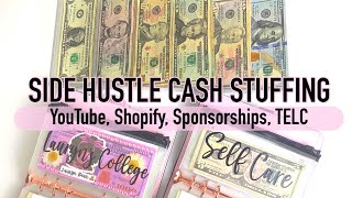 SIDE HUSTLE CASH STUFFING| SINKING FUNDS STUFFING| ENTREPRENEUR INCOME| COUPERT| TAYLORBUDGETS