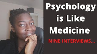 Becoming a Psychologist is like getting into Medicine! | Rejection | Encouragements | Reflections