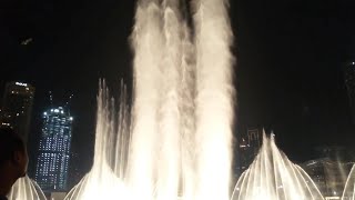 The Dubai Fountain - Power (Extreme Shooters) 9-3-2018