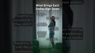 What Brings Each Zodiac Sign Down #part2 #zodiac #astrology #inspirefactsworld #shorts