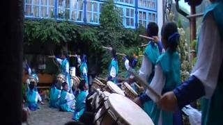 The amazing Korean kids showing the El Camino spirit...(Pielgrzymka/순례 여행/Bedevaart)