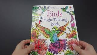 Usborne - Birds Magic Paintig Book