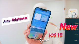 Easily Turn OFF Auto Brightness On iPhone | iOS 15