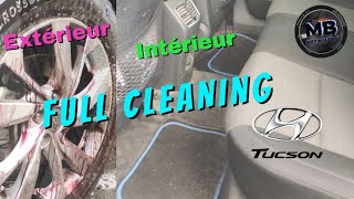 Hyundai TUCSON FULL CLEANING Intérieur Extérieur SAUVETAGE !!!