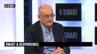 Daniel Sauvaget sur le plateau de Smart Responsable