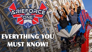 ArieForce One - In Depth Look At The New RMC Roller Coaster Now Open At Fun Spot America Atlanta