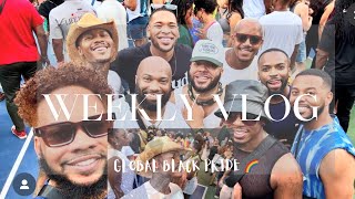 WEEKLY VLOG| GLOBAL BLACK PRIDE, My 1st GAY PRIDE Experience , House in the Park, DEVIANT +MORE