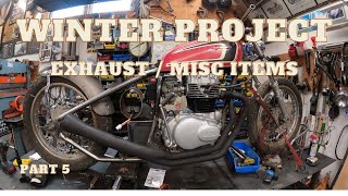 Winter Project: Exhaust / Misc items   Part 5