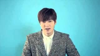 Lee Min Ho 이민호140314 Greeting at PROMIZ Launching Party