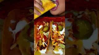 Nacho Cheese Tacos #asmr #tacos #food