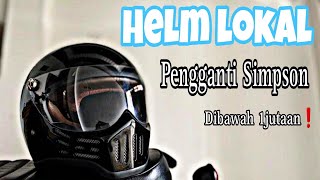 WORTH IT❗️Review Helm Lokal Pengganti Simpson M30 - Awe Helmet