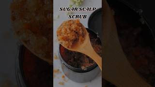 Only 2 Ingredients Natural Sugar Scalp Exfoliation At Home | scalp exfoliation at home #haircare