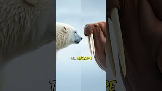 Polar Bear vs Walrus: Icy Showdown Unleashed