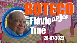 Boteco APJor recebe Flávio Tiné