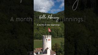 Hello February 💜  #february #nature #valentine  #switzerland #castle  #lovemonth