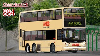 OMSI | Cherryland V6 | 884 | Volvo B10TL Super Olympian 10.6m (ASV)