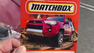 Unboxing matchbox 2023 toyota 4runner #toycar #toycars #unboxing