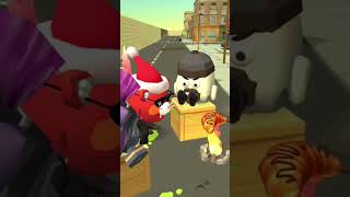 как получить люлей от БОМЖЕЙ В ЧИГЕН ГАНЕ #chickengun  #shorts