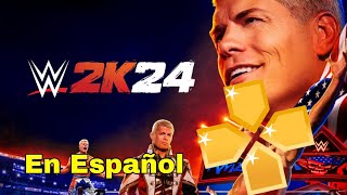 WW2k24 PPSSPP Edición En Español ISO Más texturas HD Full Personajes