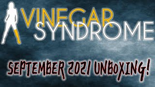 Vinegar Syndrome September 2021 Unboxing