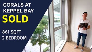 SOLD BY AllenJanetProperty | Corals At Keppel Bay, 2 Bedroom, Walk To HarbourFront MRT, VivoCity