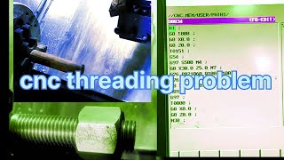 how to create treading program in cnc machine // how to create cnc treading program