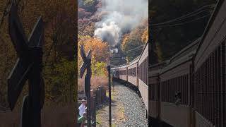 Arriving at Jim Thorpe, P.A Reading & Northern 10/26/24