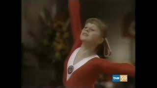 Great Gymnast World Champion Elena Mukhina Елена Мухина (1960-2006) Tribute II (Music: Valse)