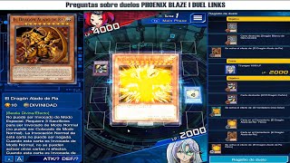 Preguntas sobre duelos PHOENIX BLAZE "NUEVA CAJA" I Yu-Gi-Oh! Duel Links