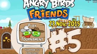 Angry Birds Friends Wild West Tournament Level 5 Week 184 Power Up Highscore Walkthrough