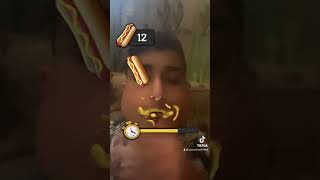 Me Eating Hotdog Contest High Score 32 Points Very Nice TikTok 🌭🤤 #shorts