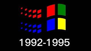 Evolution of Windows logo