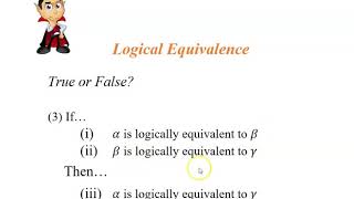 2.3b Propositional Semantics 3: Logical Equivalence