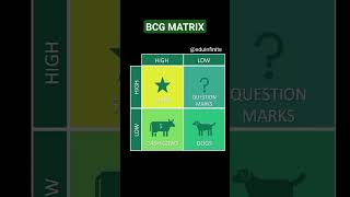 BCG Matrix #bcg #shorts #youtubeshorts #viralshorts