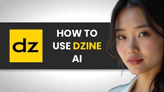 HOW TO USE Dzine AI (FULL GUIDE)