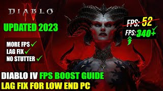 🔧 Diablo IV FPS Boost Guide | Diablo IV Increase FPS And Fix Lag & Stutter On Low End PC | 2023