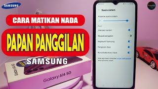 Cara Mematikan Suara Tombol Papan Telepon Samsung | Matikan Suara Tombol Papan Telepon Samsung A14