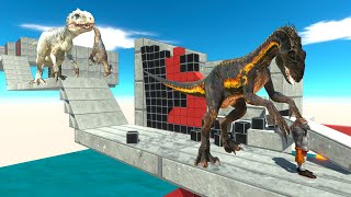 INDORAPTOR 5 LEVEL SURPRISE ATTACK - Animal Revolt Battle Simulator