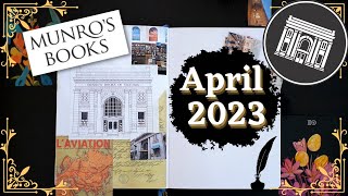 april 2023 bullet journal set up | munro's books victoria