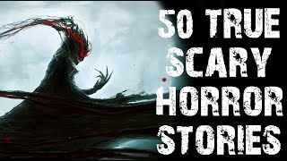 50 TRUE Disturbing Scary Stories Told In The Rain | Compilation | Horror Stories To Fall Asleep To