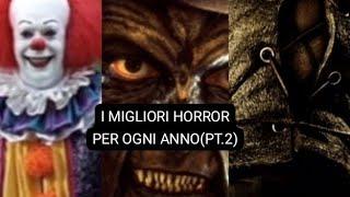 I MIGLIORI FILM HORROR PER OGNI ANNO(1990-2009)