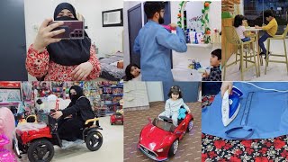 weekend routine vlog || husband humy akyla chord k chaly gay || muznah ki new car li #familyvlog