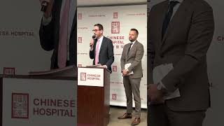 California State Senator Scott Weiner speaks at the installation of 2023 Board at Chinese Hospital