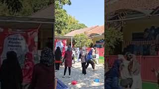 Lomba Estafet Plastik Air Ibu Ibu #17agustus #2024 #shorts