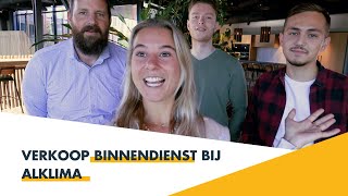 Alklima | Werken bij de verkoop binnendienst