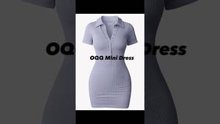 Mini bodycon dress from OQQ #collaboration #amazonfinds #amazonassociate