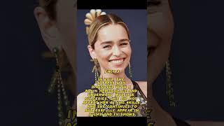 5 Facts About Emilia Clarke #celebrity #shortvideo #hollywood #top5 #shorts