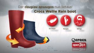 Crocs Wellie Rain Boot